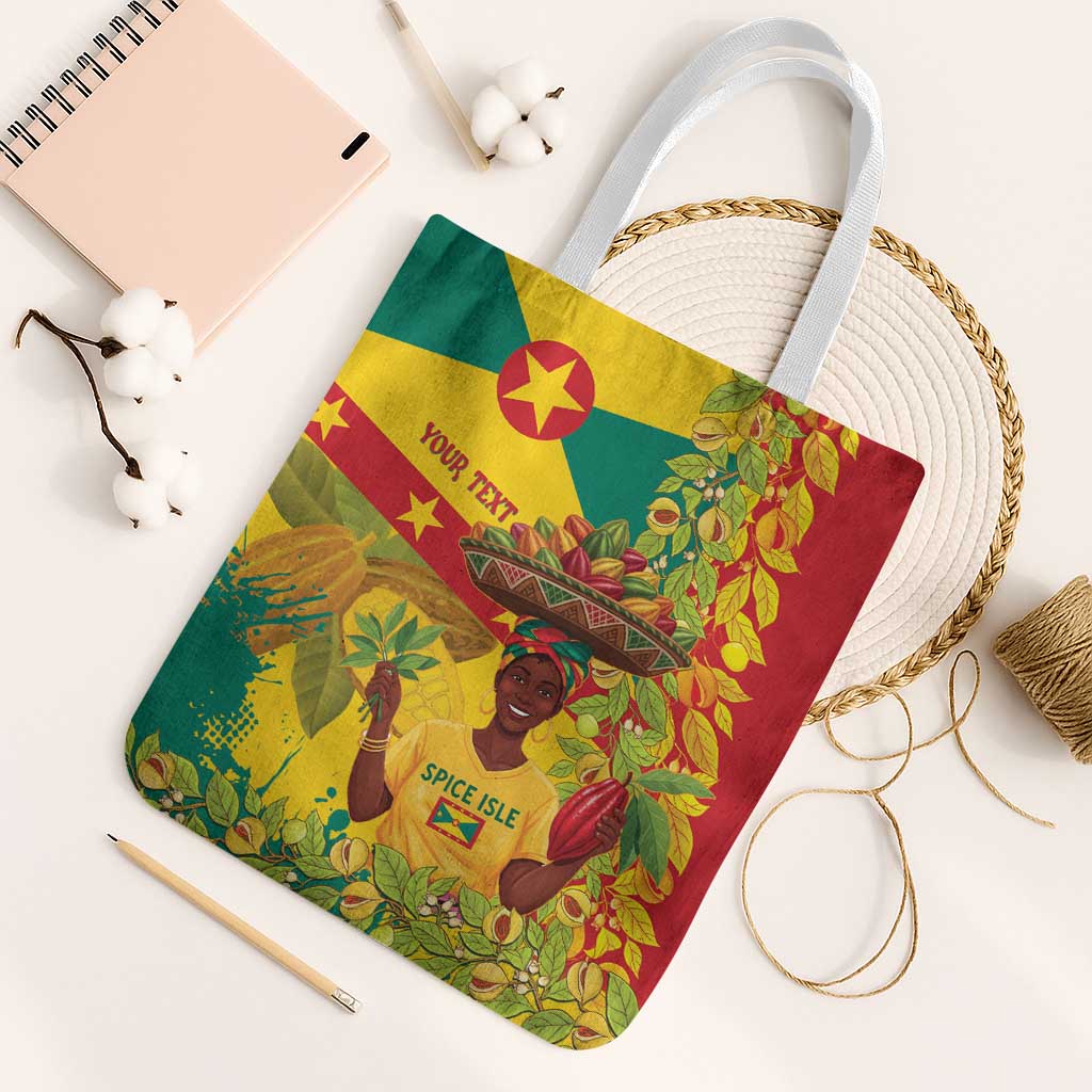 Personalized Grenada Spicemas 2025 Tote Bag Spice Isle Nutmeg Cocoa Pod - Wonder Print Shop