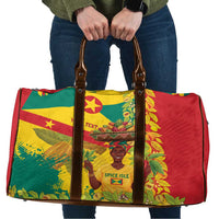 Personalized Grenada Spicemas 2025 Travel Bag Spice Isle Nutmeg Cocoa Pod - Wonder Print Shop