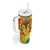 Personalized Grenada Spicemas 2025 Tumbler With Handle Spice Isle Nutmeg Cocoa Pod - Wonder Print Shop
