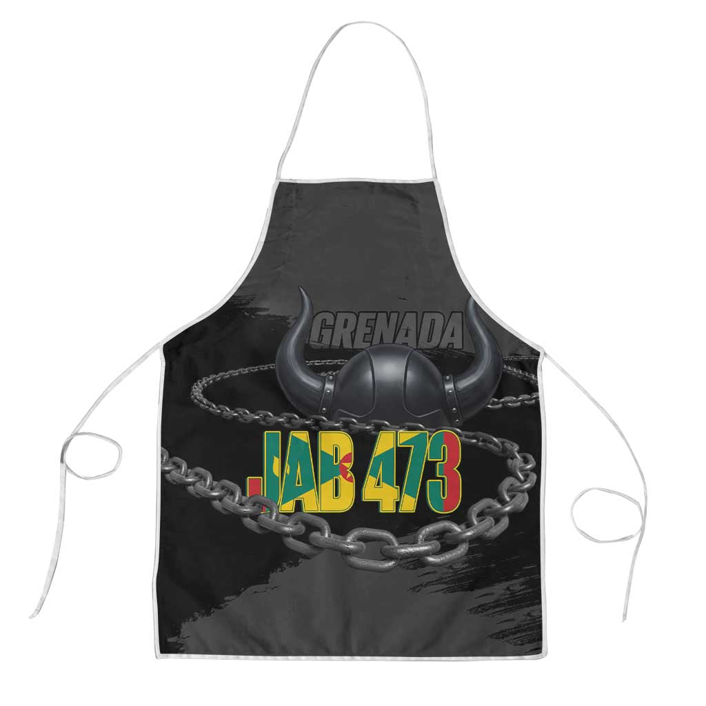 Grenada Jab Jab 473 Apron Spicemas Festival Chain Grunge Style - Wonder Print Shop