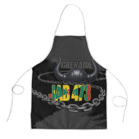 Grenada Jab Jab 473 Apron Spicemas Festival Chain Grunge Style - Wonder Print Shop