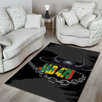 Grenada Jab Jab 473 Area Rug Spicemas Festival Chain Grunge Style - Wonder Print Shop