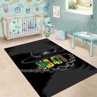 Grenada Jab Jab 473 Area Rug Spicemas Festival Chain Grunge Style - Wonder Print Shop