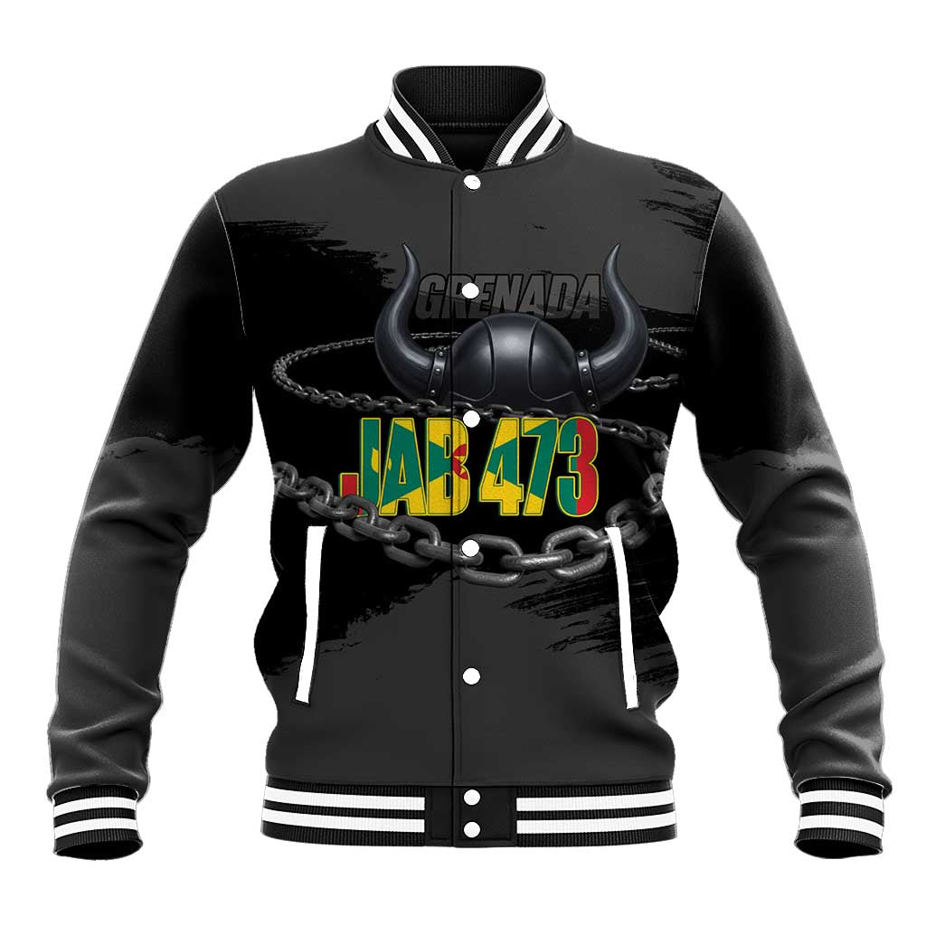 Grenada Jab Jab 473 Baseball Jacket Spicemas Festival Chain Grunge Style - Wonder Print Shop
