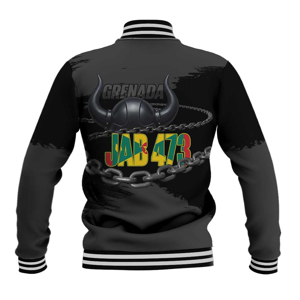 Grenada Jab Jab 473 Baseball Jacket Spicemas Festival Chain Grunge Style - Wonder Print Shop