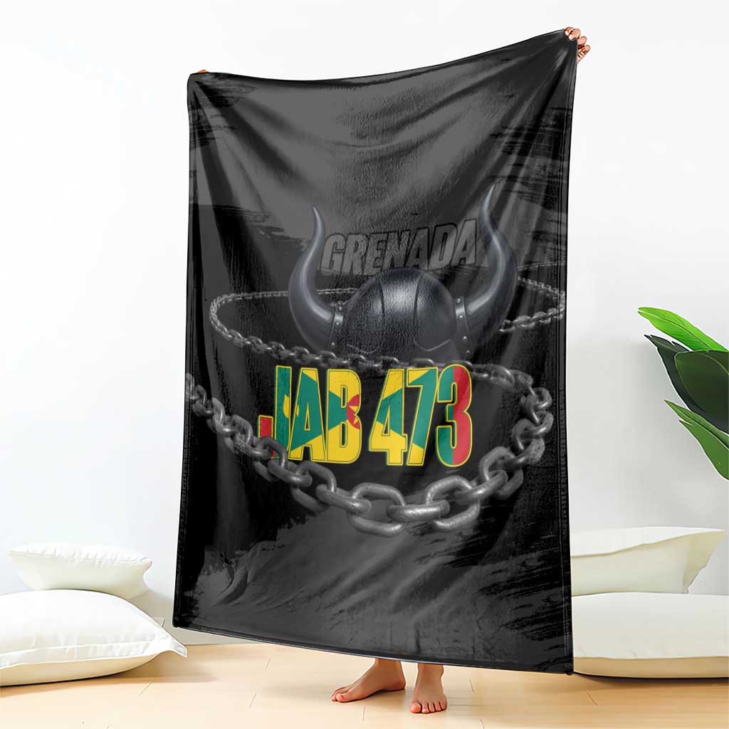 Grenada Jab Jab 473 Blanket Spicemas Festival Chain Grunge Style - Wonder Print Shop