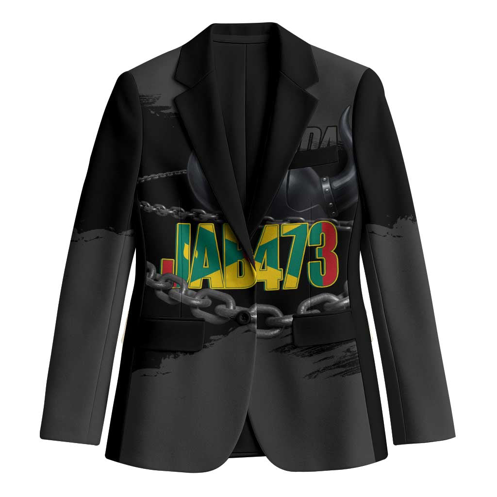 Grenada Jab Jab 473 Blazer Spicemas Festival Chain Grunge Style - Wonder Print Shop