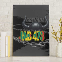 Grenada Jab Jab 473 Canvas Wall Art Spicemas Festival Chain Grunge Style - Wonder Print Shop