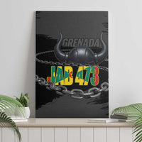 Grenada Jab Jab 473 Canvas Wall Art Spicemas Festival Chain Grunge Style - Wonder Print Shop