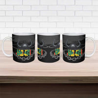 Grenada Jab Jab 473 Ceramic Mug Spicemas Festival Chain Grunge Style - Wonder Print Shop