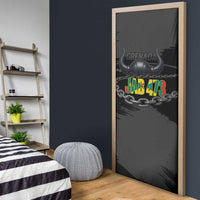 Grenada Jab Jab 473 Door Cover Spicemas Festival Chain Grunge Style - Wonder Print Shop