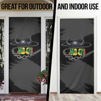 Grenada Jab Jab 473 Door Cover Spicemas Festival Chain Grunge Style - Wonder Print Shop