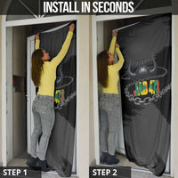 Grenada Jab Jab 473 Door Cover Spicemas Festival Chain Grunge Style - Wonder Print Shop