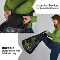 Grenada Jab Jab 473 Grocery Bag Spicemas Festival Chain Grunge Style - Wonder Print Shop