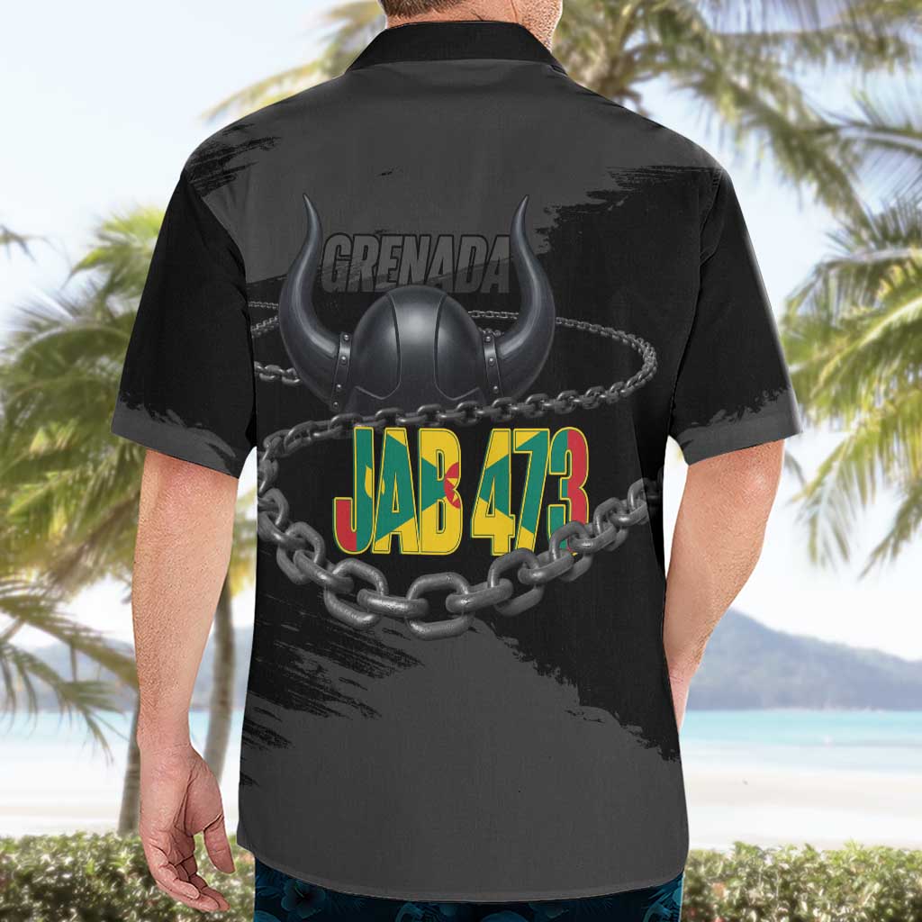 Grenada Jab Jab 473 Hawaiian Shirt Spicemas Festival Chain Grunge Style - Wonder Print Shop