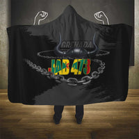 Grenada Jab Jab 473 Hooded Blanket Spicemas Festival Chain Grunge Style - Wonder Print Shop