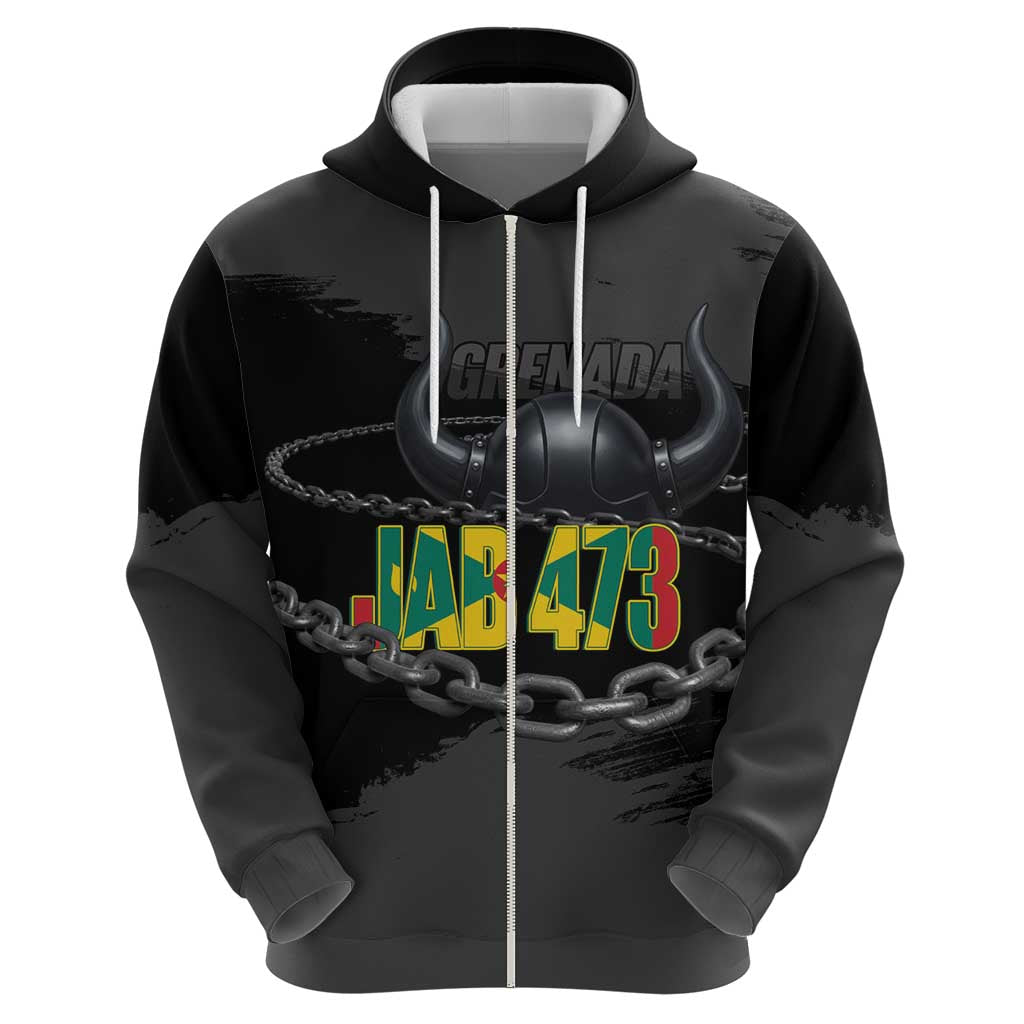 Grenada Jab Jab 473 Hoodie Spicemas Festival Chain Grunge Style - Wonder Print Shop