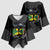 Grenada Jab Jab 473 Kimono Sleeve Blouse Spicemas Festival Chain Grunge Style - Wonder Print Shop