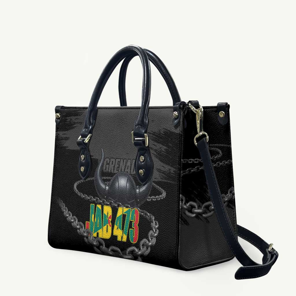 Grenada Jab Jab 473 Leather Bag Spicemas Festival Chain Grunge Style - Wonder Print Shop