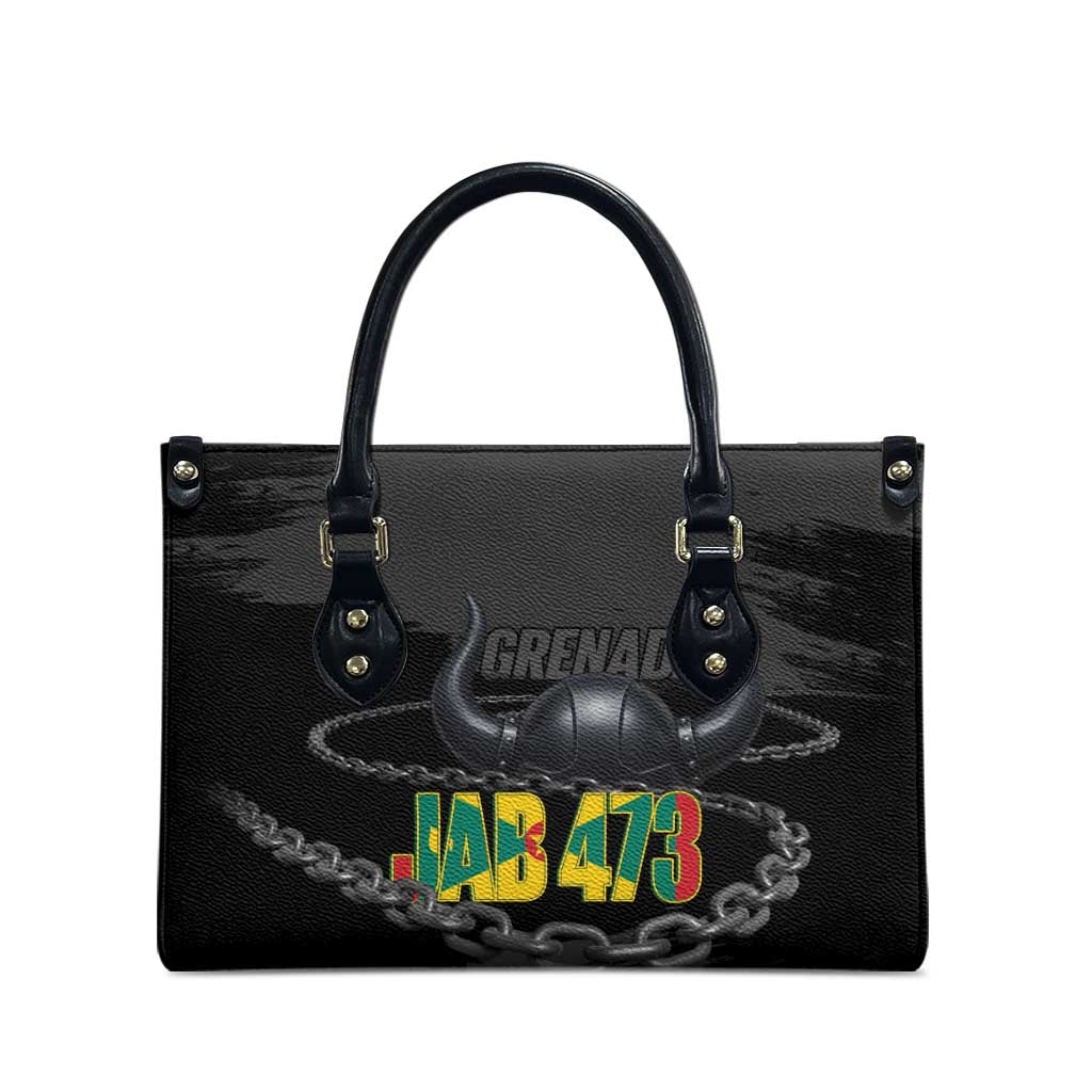 Grenada Jab Jab 473 Leather Bag Spicemas Festival Chain Grunge Style - Wonder Print Shop