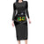 Grenada Jab Jab 473 Long Sleeve Bodycon Dress Spicemas Festival Chain Grunge Style - Wonder Print Shop