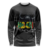 Grenada Jab Jab 473 Long Sleeve Shirt Spicemas Festival Chain Grunge Style - Wonder Print Shop