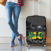 Grenada Jab Jab 473 Luggage Cover Spicemas Festival Chain Grunge Style - Wonder Print Shop