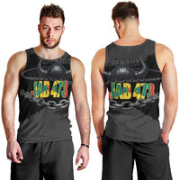 Grenada Jab Jab 473 Men Tank Top Spicemas Festival Chain Grunge Style - Wonder Print Shop