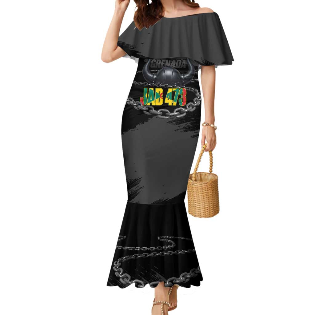 Grenada Jab Jab 473 Mermaid Dress Spicemas Festival Chain Grunge Style - Wonder Print Shop