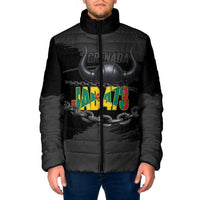 Grenada Jab Jab 473 Padded Jacket Spicemas Festival Chain Grunge Style - Wonder Print Shop