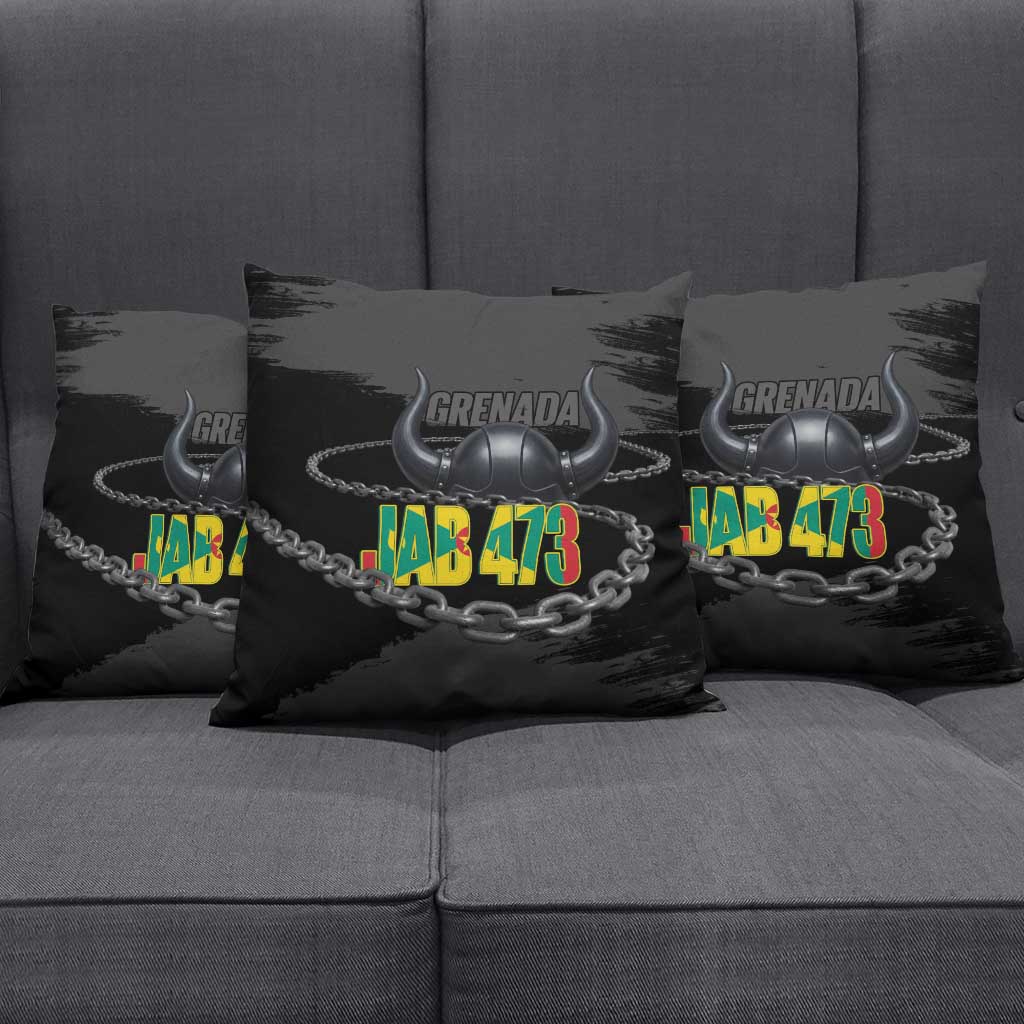 Grenada Jab Jab 473 Pillow Cover Spicemas Festival Chain Grunge Style - Wonder Print Shop