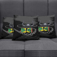 Grenada Jab Jab 473 Pillow Cover Spicemas Festival Chain Grunge Style - Wonder Print Shop