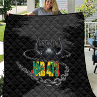 Grenada Jab Jab 473 Quilt Spicemas Festival Chain Grunge Style - Wonder Print Shop