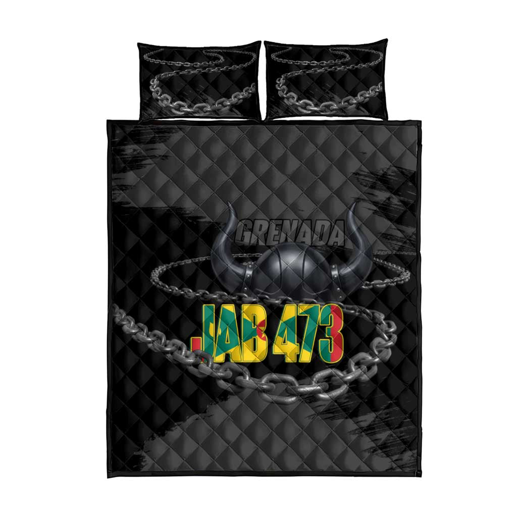 Grenada Jab Jab 473 Quilt Bed Set Spicemas Festival Chain Grunge Style - Wonder Print Shop
