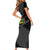 Grenada Jab Jab 473 Short Sleeve Bodycon Dress Spicemas Festival Chain Grunge Style - Wonder Print Shop