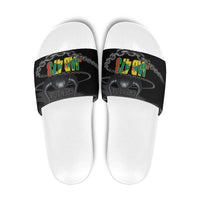 Grenada Jab Jab 473 Slide Sandals Spicemas Festival Chain Grunge Style - Wonder Print Shop