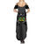 Grenada Jab Jab 473 Summer Maxi Dress Spicemas Festival Chain Grunge Style - Wonder Print Shop