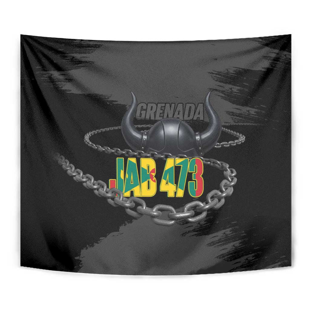Grenada Jab Jab 473 Tapestry Spicemas Festival Chain Grunge Style - Wonder Print Shop