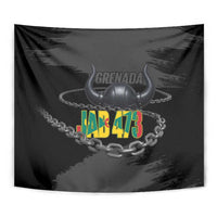 Grenada Jab Jab 473 Tapestry Spicemas Festival Chain Grunge Style - Wonder Print Shop