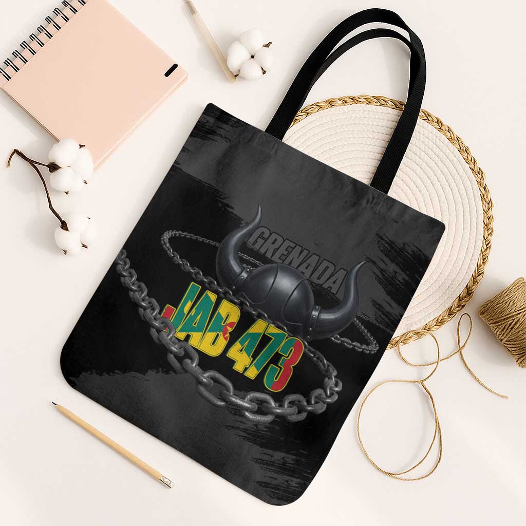 Grenada Jab Jab 473 Tote Bag Spicemas Festival Chain Grunge Style - Wonder Print Shop