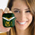 South Africa Rugby Custom AirPods Case Springboks Kente Rhino Symbol - Wonder Print Shop