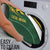 South Africa Rugby Custom Bathroom Set Springboks Kente Rhino Symbol - Wonder Print Shop