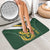 South Africa Rugby Custom Bathroom Set Springboks Kente Rhino Symbol - Wonder Print Shop