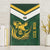 South Africa Rugby Custom Canvas Wall Art Springboks Kente Rhino Symbol - Wonder Print Shop