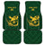 South Africa Rugby Custom Car Mats Springboks Kente Rhino Symbol - Wonder Print Shop