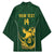 South Africa Rugby Custom Kimono Springboks Kente Rhino Symbol - Wonder Print Shop