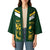 South Africa Rugby Custom Kimono Springboks Kente Rhino Symbol - Wonder Print Shop