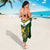 South Africa Rugby Custom Sarong Springboks Kente Rhino Symbol - Wonder Print Shop