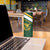 South Africa Rugby Custom Skinny Tumbler Springboks Kente Rhino Symbol - Wonder Print Shop