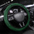 South Africa Rugby Steering Wheel Cover Springboks Kente Rhino Symbol - Wonder Print Shop